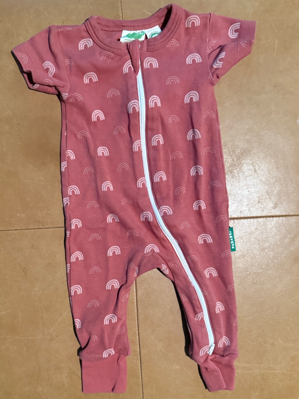 Parade Organic Cotton Romper 0-3M